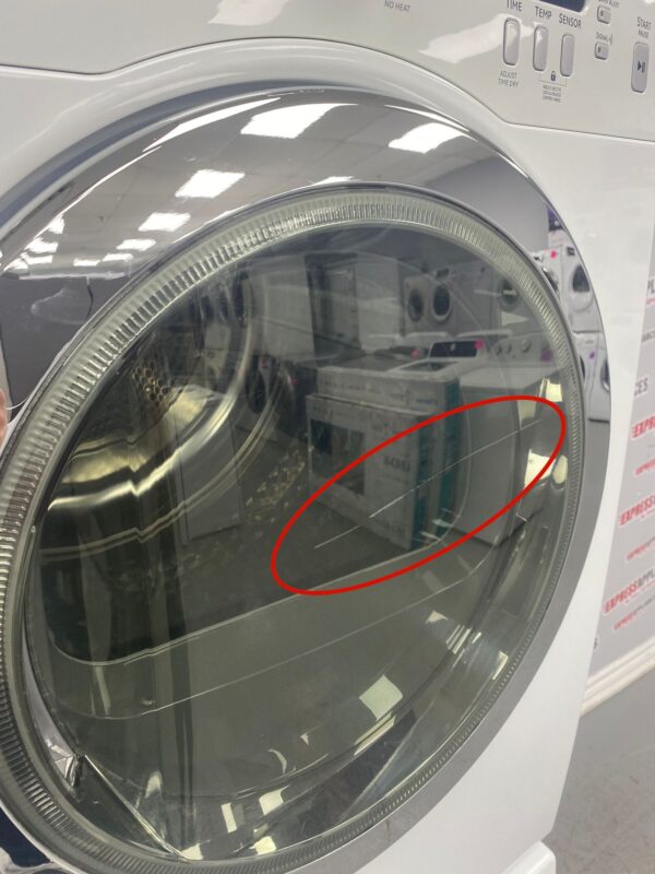 Used GE 24” Washer and Dryer Set WCVH4800K2WW, PCVH480EK0WW Set For Sale