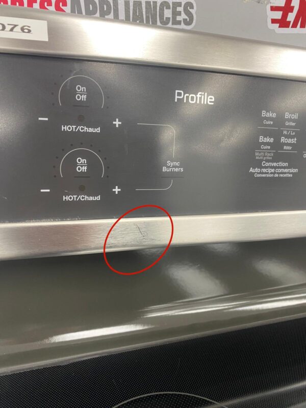 Used GE Freestanding 30” Induction Stove PCHB920SM1SS For Sale