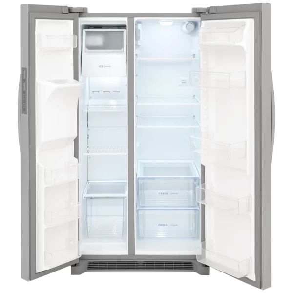 Open Box Frigidaire Side-By-Side 36” Refrigerator FRSS2623AS For Sale