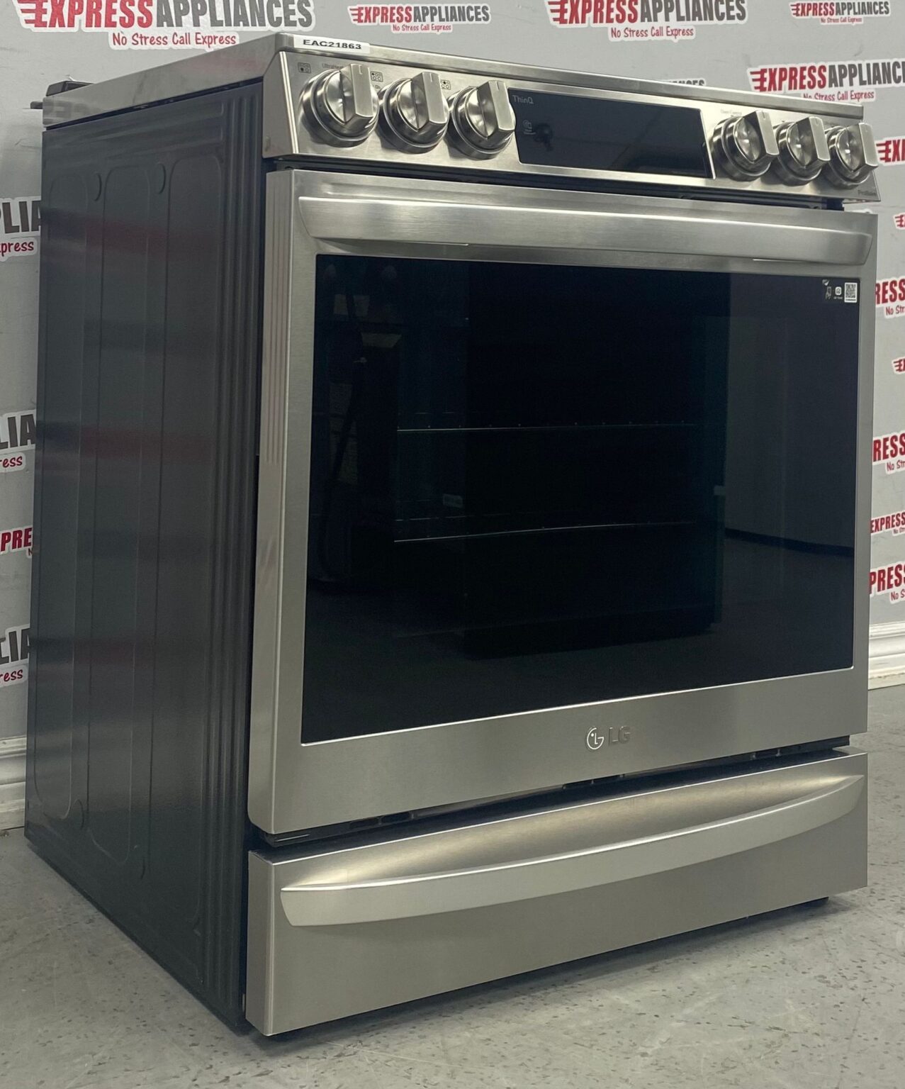 Open Box Lg Electric Range Lsel6337f For Sale ️ Express Appliances 0241