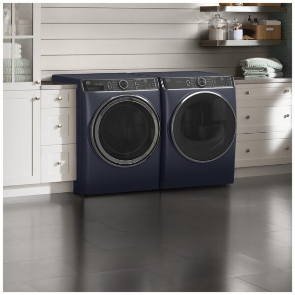 Brand New GE Washer and Dryer 28” Stackable Set GFW850SPNRS GFD85ESMNRS For Sale