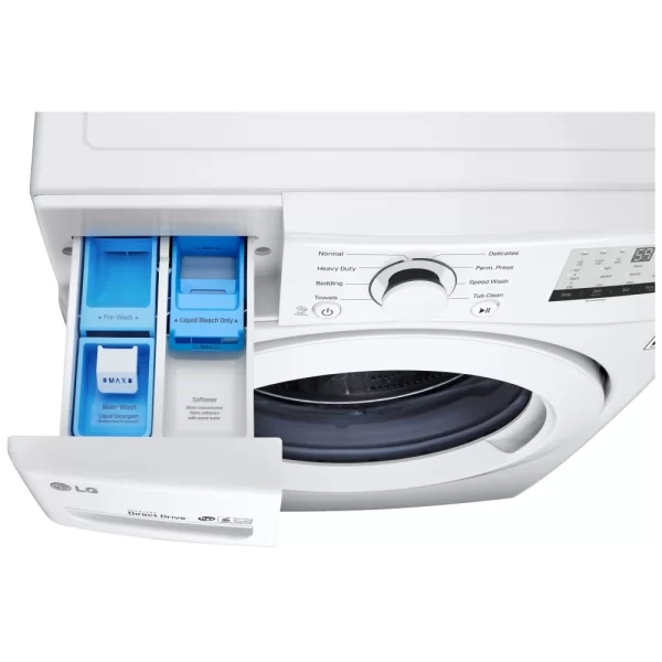 New LG 27” Stackable Front Load Washing Machine WM3400CW For Sale