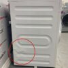 Open Box 24” Midea Stackable Ventless Washer and Dryer Set MLH27N4AWWC MLE27N4AWWC damage