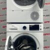 Open Box 24” Midea Stackable Ventless Washer and Dryer Set MLH27N4AWWC MLE27N4AWWC open