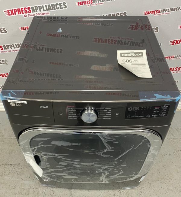 Open Box LG 29” Electric Stackable Dryer DLEX8900B For Sale