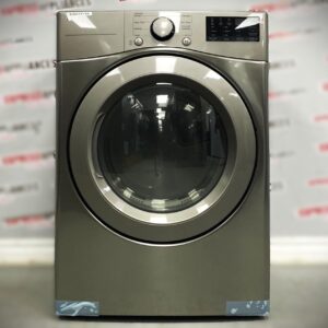 Open Box LG Stackable Electric 27” Dryer DLE3400V For Sale