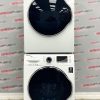 Used Samsung Front Load Washer and Dryer 24” Stackable Set WW22K6800AWA2 DV22K6800EWAC For Sale (1)