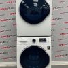 Used Samsung Front Load Washer and Dryer 24” Stackable Set WW22K6800AWA2 DV22K6800EWAC For Sale (10)