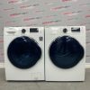 Used Samsung Front Load Washer and Dryer 24” Stackable Set WW22K6800AWA2 DV22K6800EWAC For Sale (13)