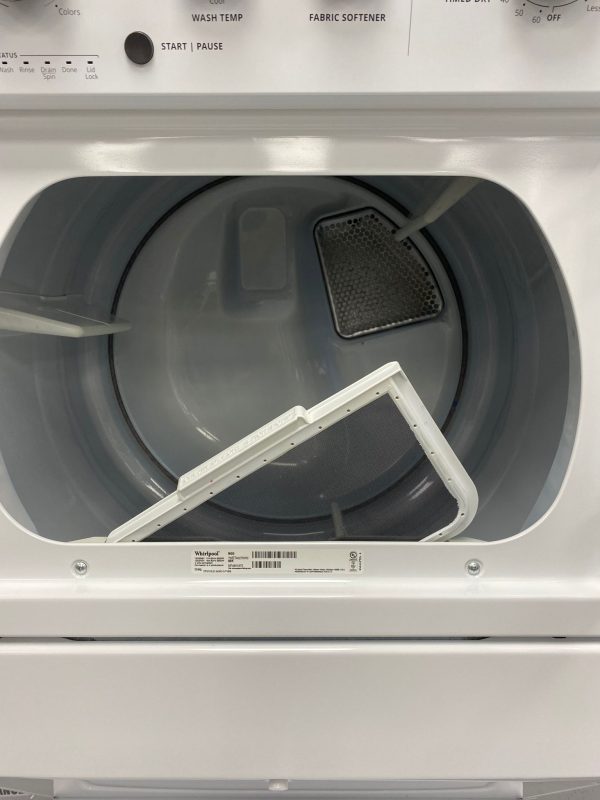 Used Whirlpool Washer/Dryer 27” Laundry Centre YWET4027HW0 For Sale