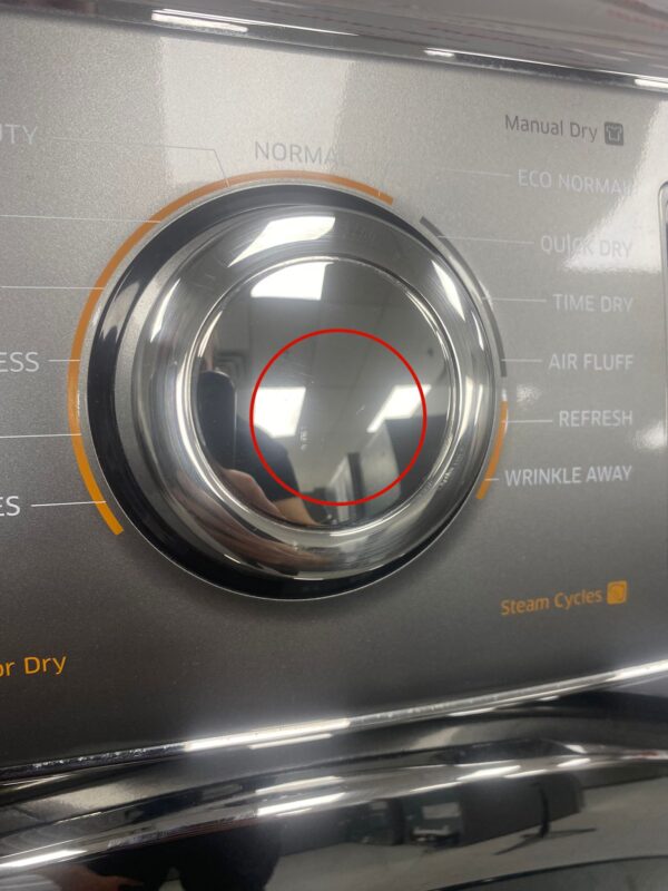Used Samsung Electric 27” Stackable Dryer DV42H5600EP/AC For Sale