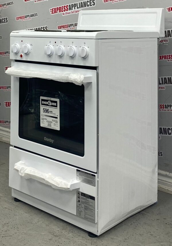 Open Box Danby 24" Freestanding Coil Stove DERM240W For Sale