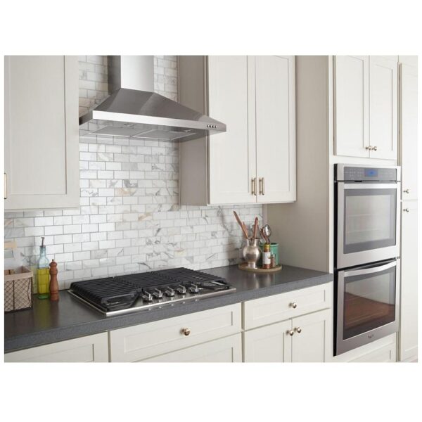 New Whirlpool	Wall Mounted 36” Range Hood WVW53UC6FS For Sale