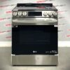 Used LG 30” Slide In Glass Top Stove LSEL633CF 00