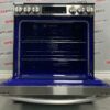 Used LG 30” Slide In Glass Top Stove LSEL633CF 00 open door