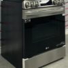 Used LG 30” Slide In Glass Top Stove LSEL633CF 00 side