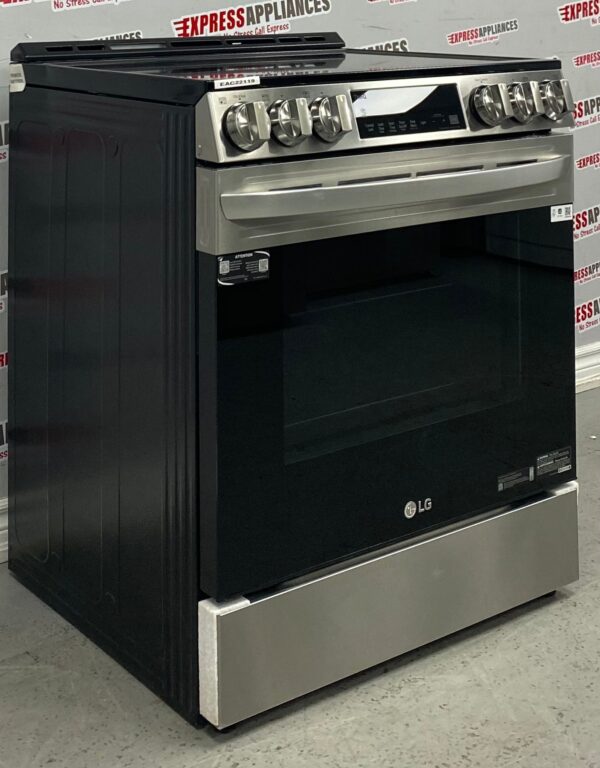 Open Box LG 30” Slide-In Glass Top Stove LSEL633CF /00 For Sale