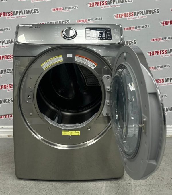 Used Samsung 27” Electric Stackable Dryer DV42H5600EP/AC For Sale