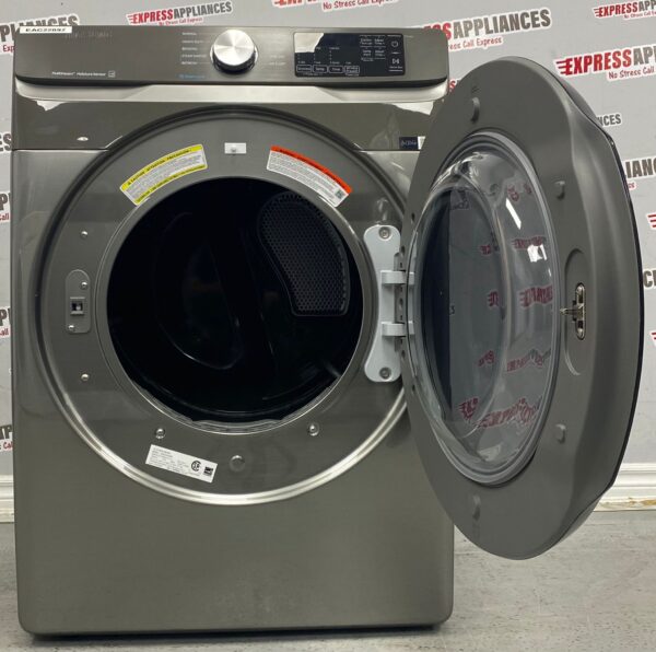 Open Box Samsung Electric Stackable 27” Dryer DVE45T6100P For Sale