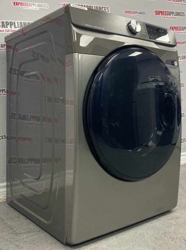 Open Box Samsung Electric Stackable 27” Dryer DVE45T6100P For Sale