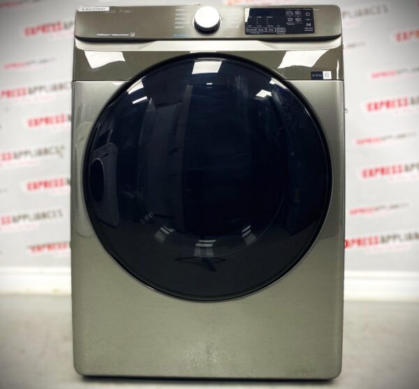 Open Box Samsung Electric Stackable 27” Dryer DVE45T6100P For Sale