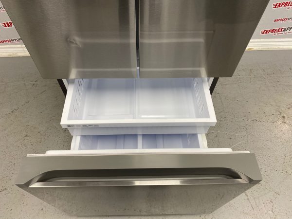 Used Samsung French Door 30” Refrigerator RF22A4221SR/AA For Sale