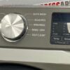 Used Samsung Front Load 27” Washing Machine WF45R6100AP controls