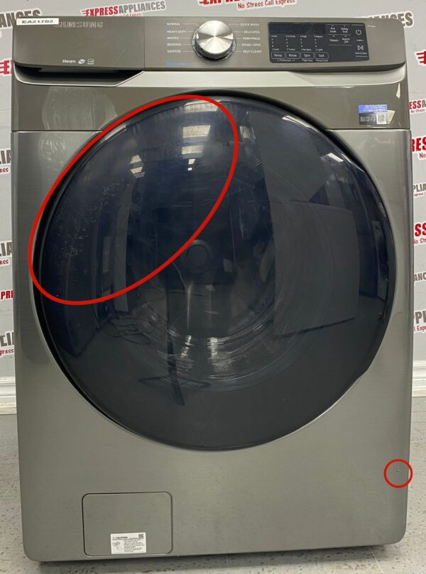 Used Samsung Front Load 27” Washing Machine WF45R6100AP For Sale