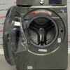 Used Samsung Front Load 27” Washing Machine WF45R6100AP open door