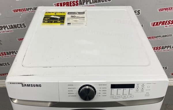 Used Samsung Front Load 27” Washing Machine WF45T6000AW/A5 For Sale