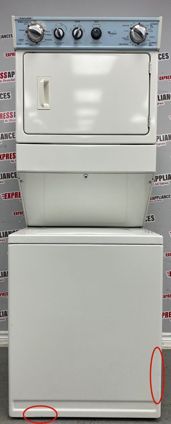 Used Whirlpool Washer/Dryer 27” Laundry Centre YWET3300SQ0 For Sale