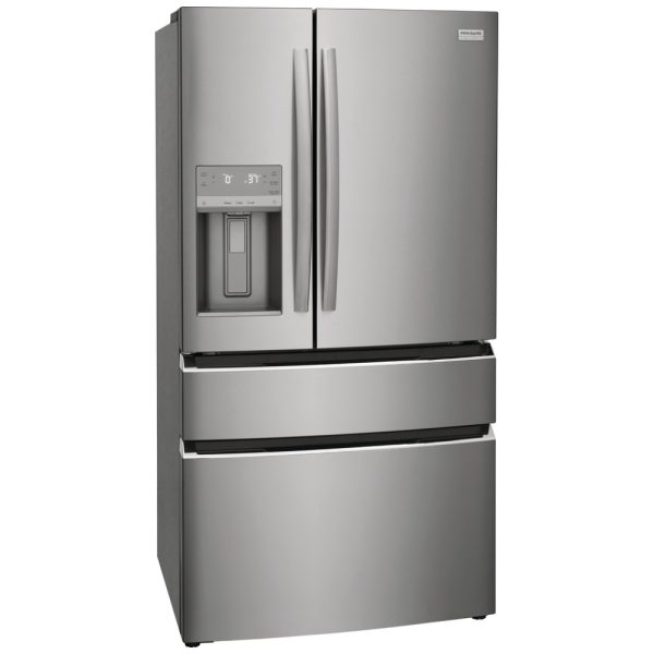 New Frigidaire French Door with Custom-Flex Temp 36” Refrigerator GRMS2773AF For Sale