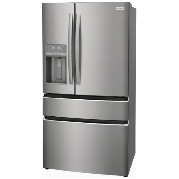 New Frigidaire French Door with Custom-Flex Temp 36” Refrigerator GRMS2773AF For Sale