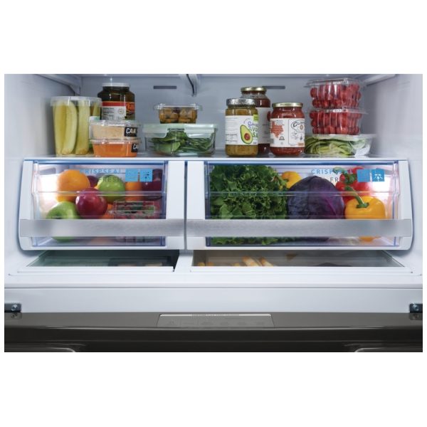 New Frigidaire French Door with Custom-Flex Temp 36” Refrigerator GRMS2773AF For Sale