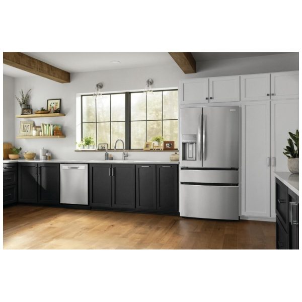 New Frigidaire French Door with Custom-Flex Temp 36” Refrigerator GRMS2773AF For Sale