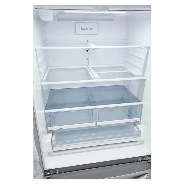 New LG French Door InstaView  33” Refrigerator LRFVS2503S For Sale