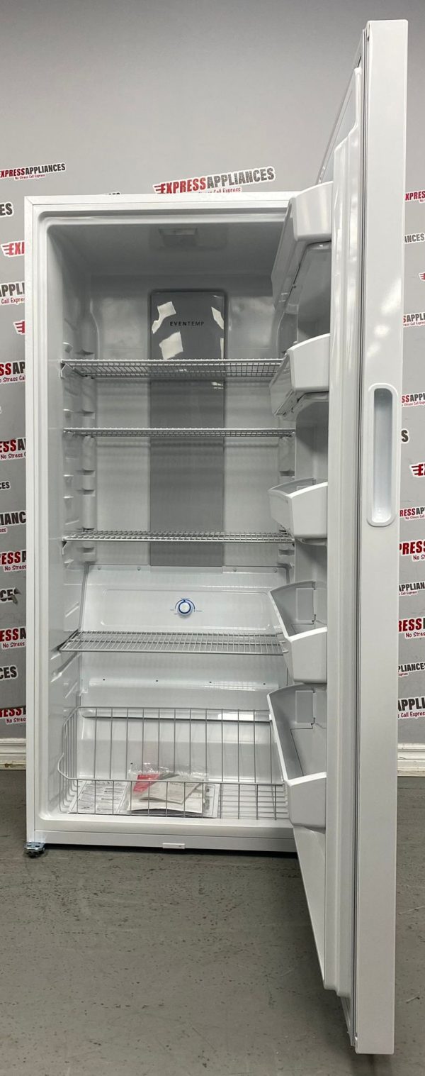 Open Box Frigidaire 33" Up Right Freezer FFUE2022AWG For Sale