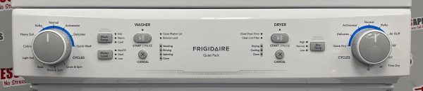 Open Box Frigidaire Washer/Dryer 27” Laundry Centre FLCE752CAW4 For Sale