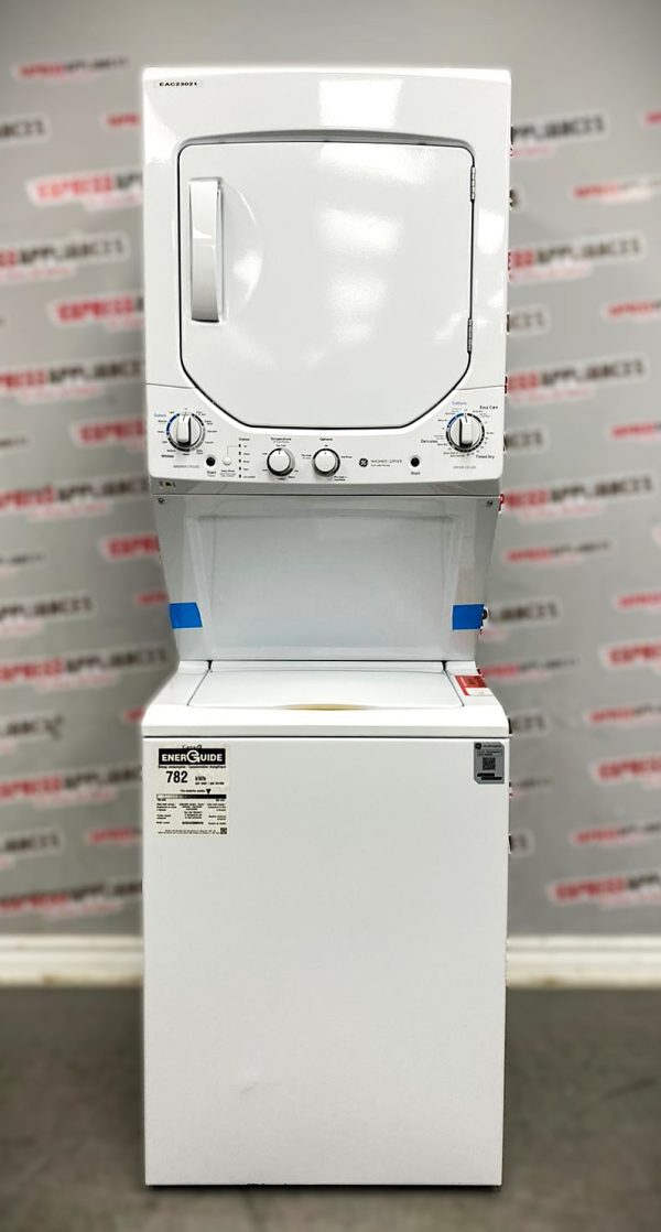 Open Box GE 24” Laundry Centre Washer and Dryer GUD24ESMM1WW For Sale