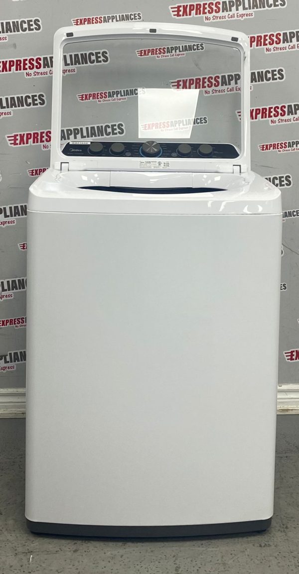 Open Box Midea 27” Top Load Washing Machine MLV47C3AWW For Sale