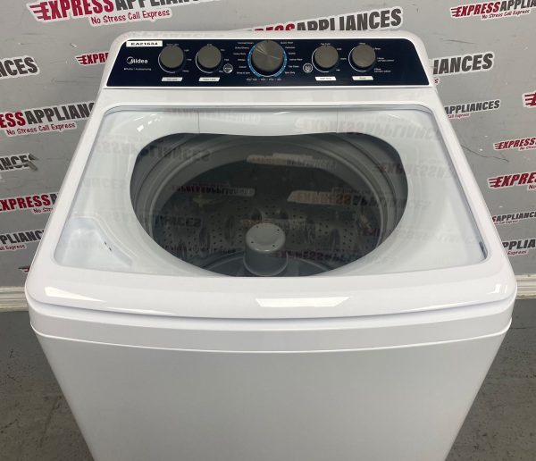 Open Box Midea 27” Top Load Washing Machine MLV47C3AWW For Sale