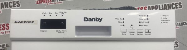 Open box Danby 18" Built in Dishwasher DDW18D1EW For Sale