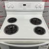 Used Frigidaire 30” Freestanding Coil Stove CFEF3016VWA top