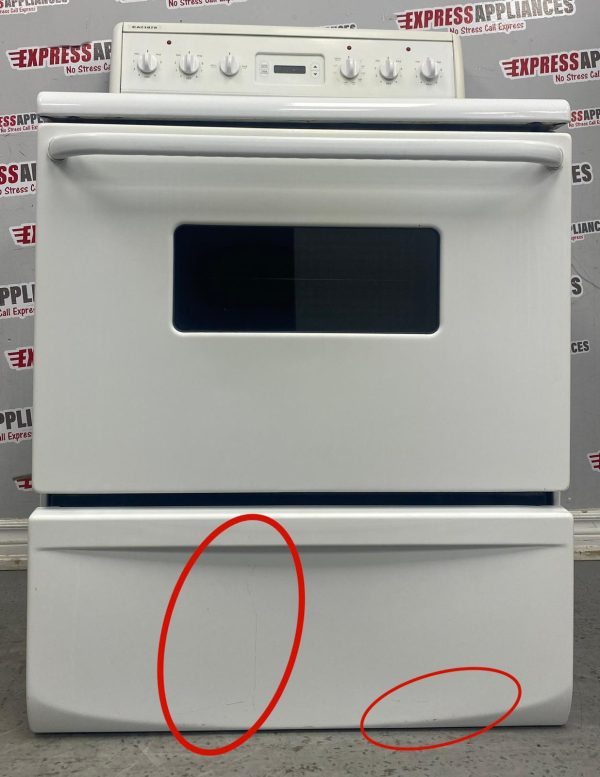 Used Frigidaire 30” Freestanding Coil Stove CFEF312AS4 Sale