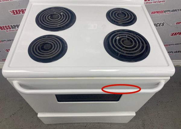 Used Frigidaire 30” Freestanding Coil Stove CFEF312AS4 Sale