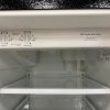 Used Frigidaire 36” Side By Side Refrigerator FRS6R5ESB6 controls