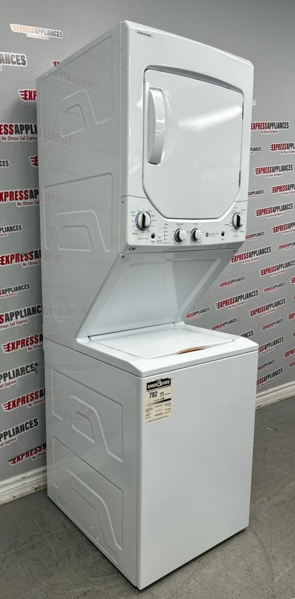 Used GE 24” Laundry Centre Washer and Dryer GUD24ESMMWW For Sale