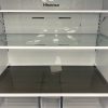 Used Hisense 36” French Door Refrigerator RQ22N6ASD fridge compartment