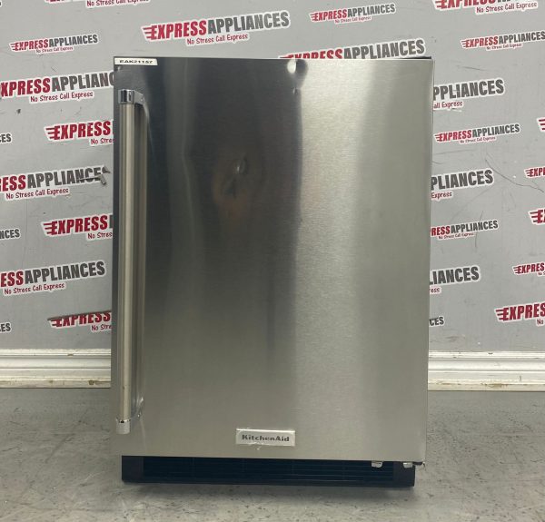 Used KitchenAid 24” Mini Refrigerator KURR104ESB01 For Sale