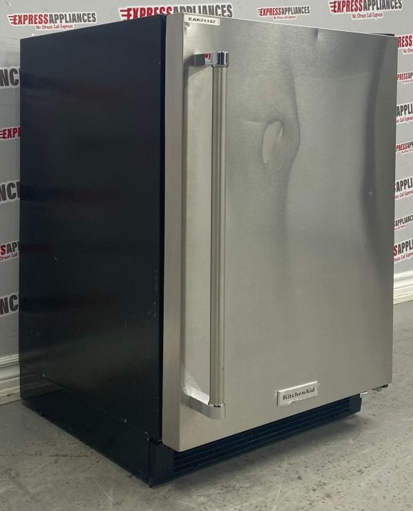 Used KitchenAid 24” Mini Refrigerator KURR104ESB01 For Sale